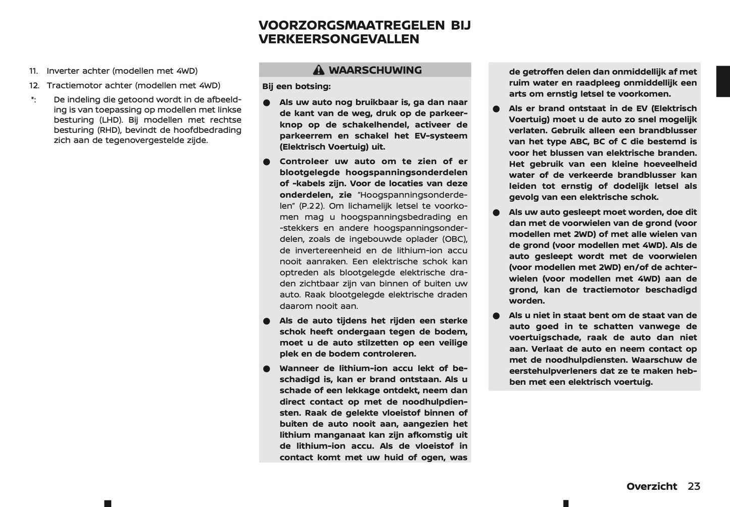 2024-2025 Nissan Ariya Owner's Manual | Dutch