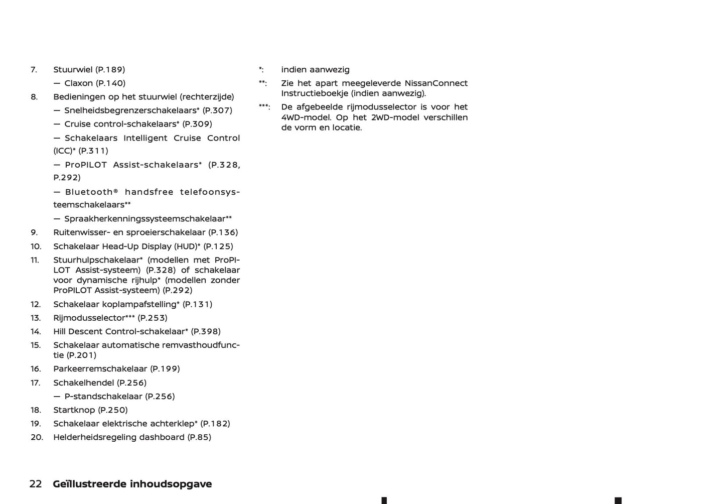 2024-2025 Nissan X-Trail e-Power Owner's Manual | Dutch