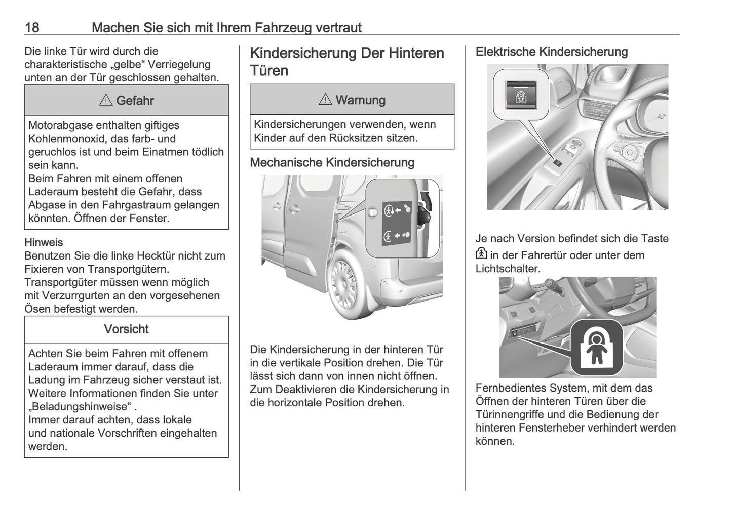 2025 Opel Combo Bedienungsanleitung | Deutsch