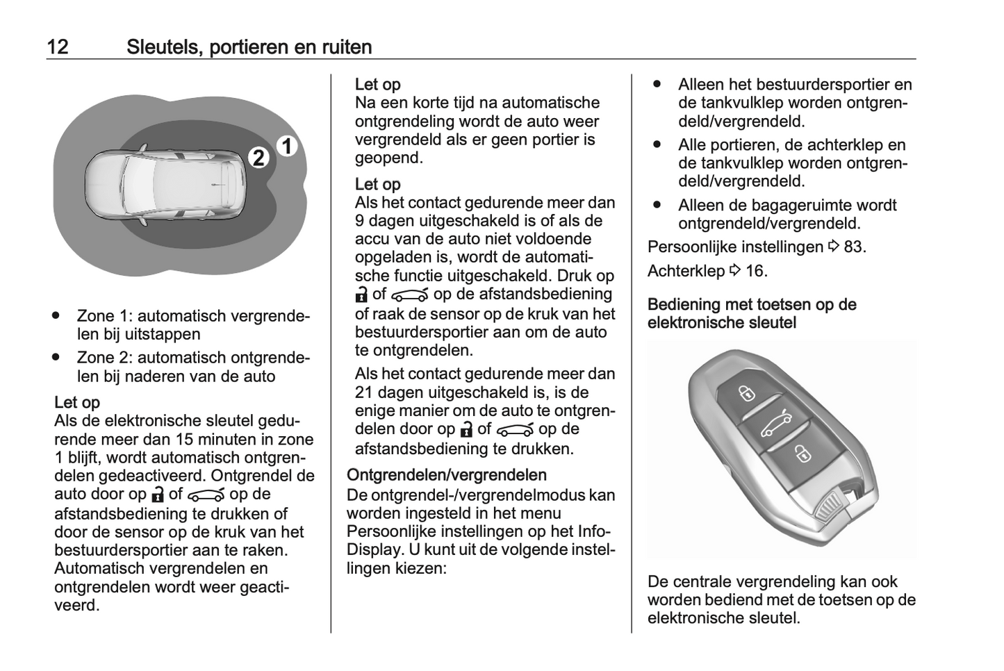 2022 Opel Corsa/Corsa-e Owner's Manual | Dutch