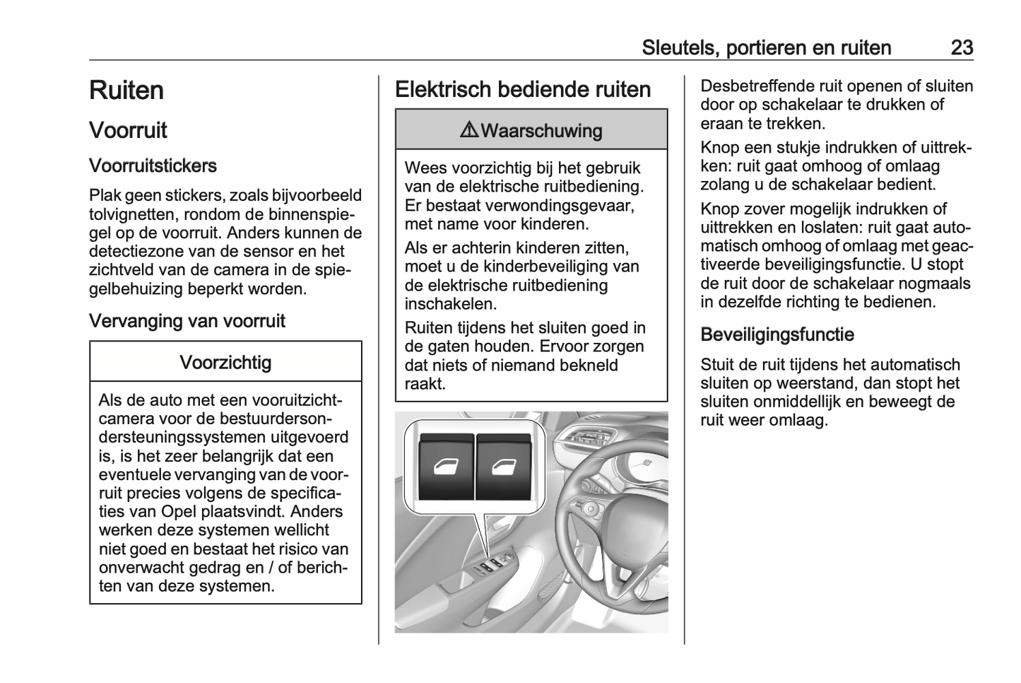 2022 Opel Corsa/Corsa-e Owner's Manual | Dutch