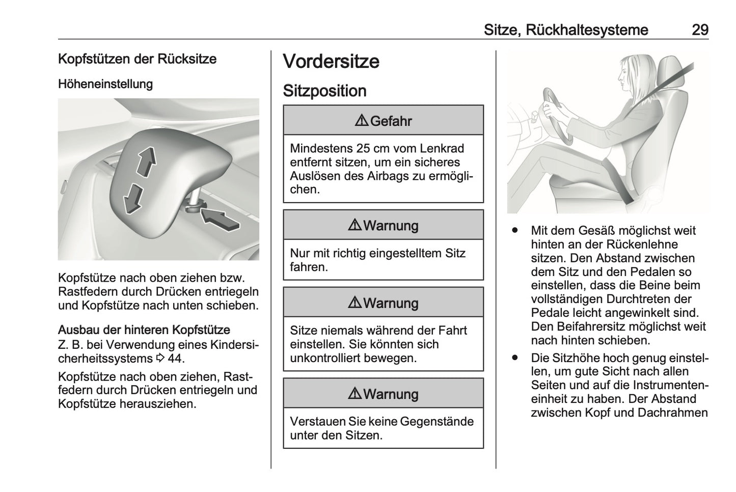 2023-2024 Opel Crossland Bedienungsanleitung | Deutsch