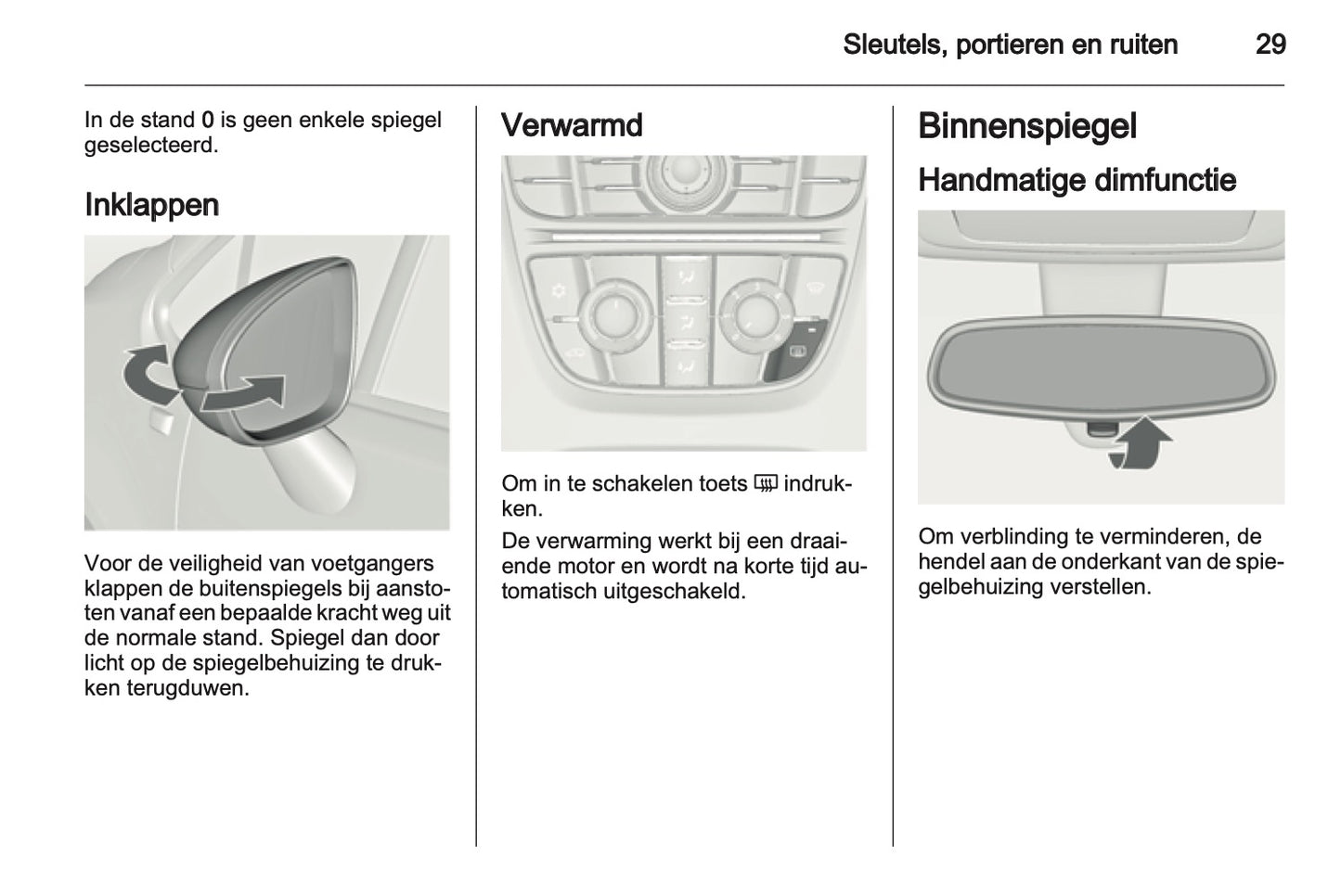 2010 Opel Meriva Owner's Manual | Dutch