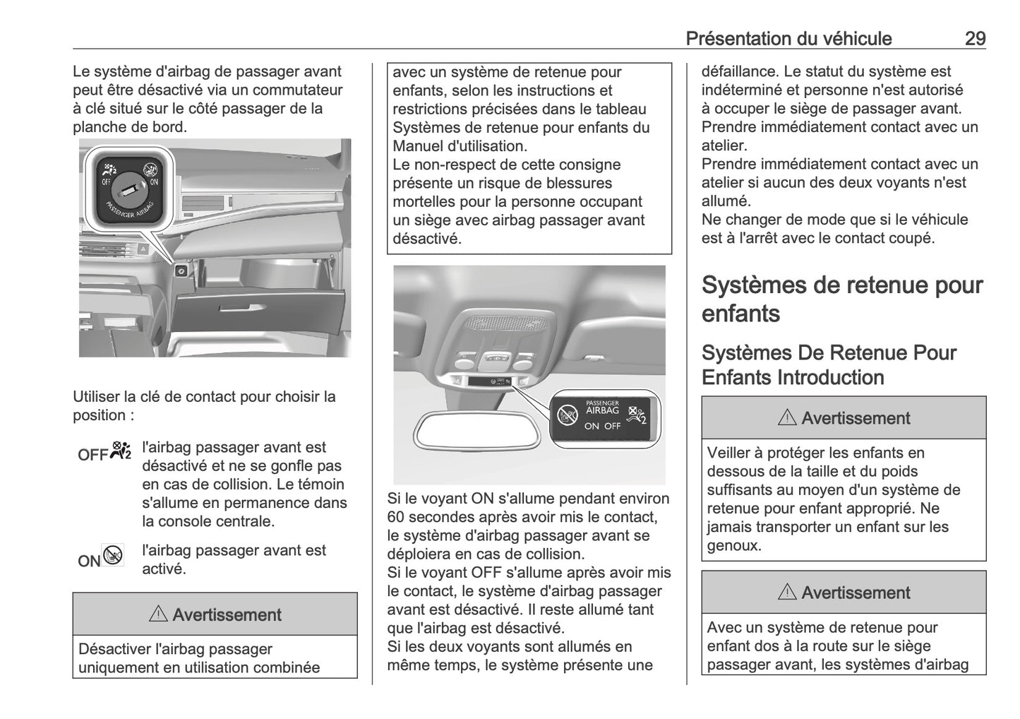 2025-2026 Opel Mokka Owner's Manual | French
