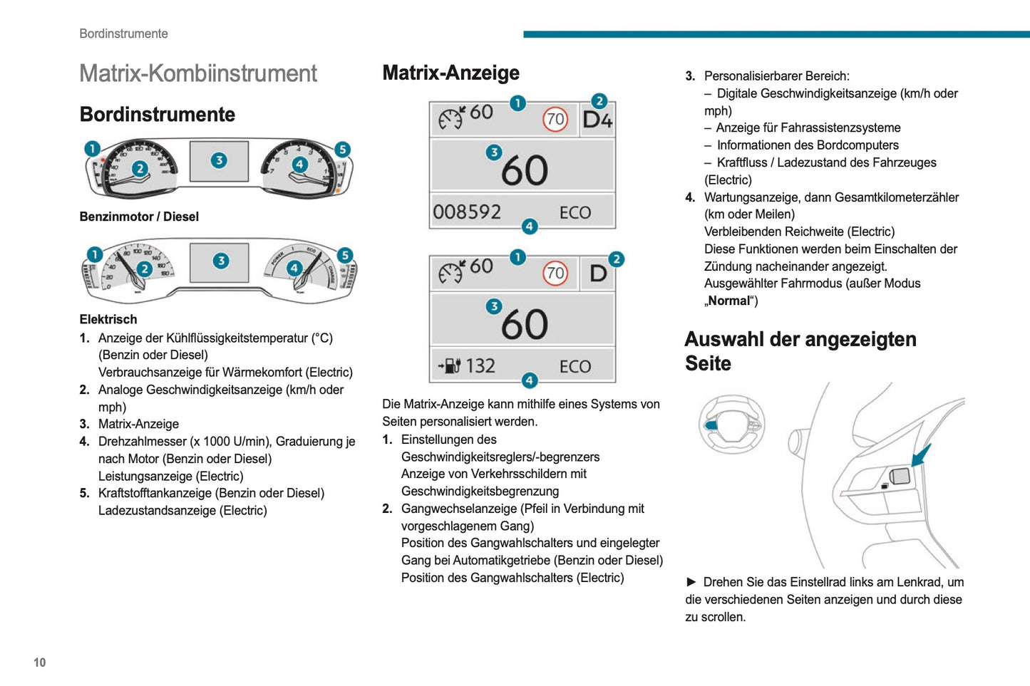 2023-2025 Peugeot 2008/e-2008 Bedienungsanleitung | Deutsch