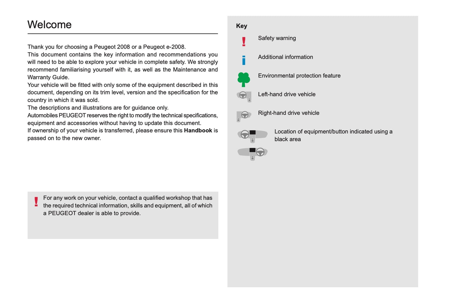 2023-2025 Peugeot 2008/e-2008 Owner's Manual | English