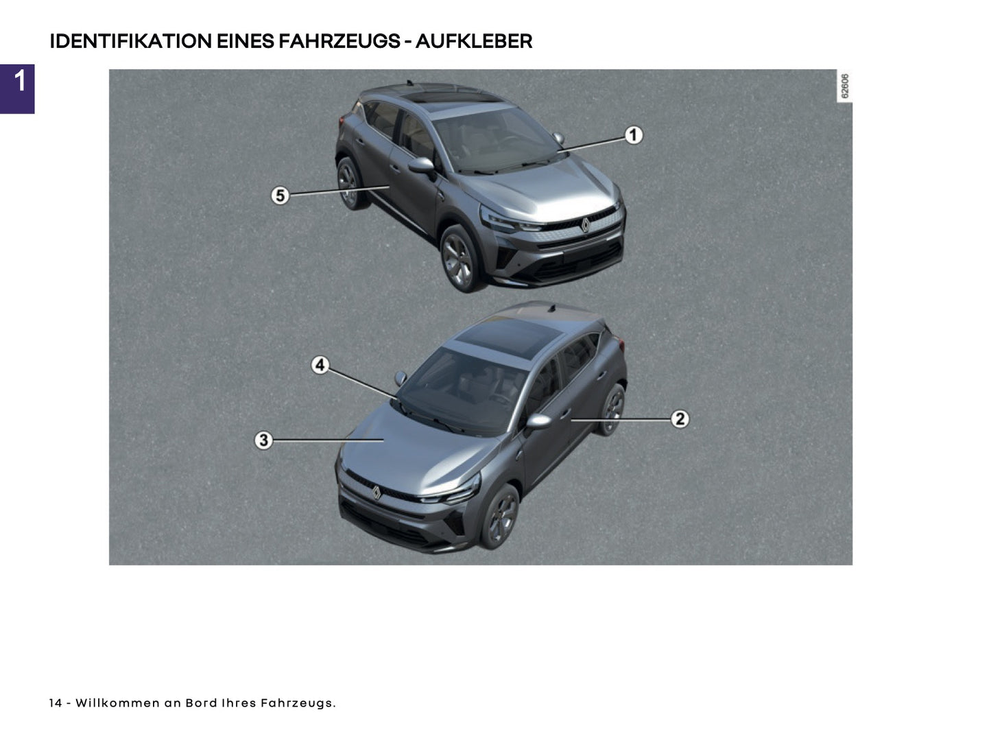 2025 Renault Captur Bedienungsanleitung | Deutsch