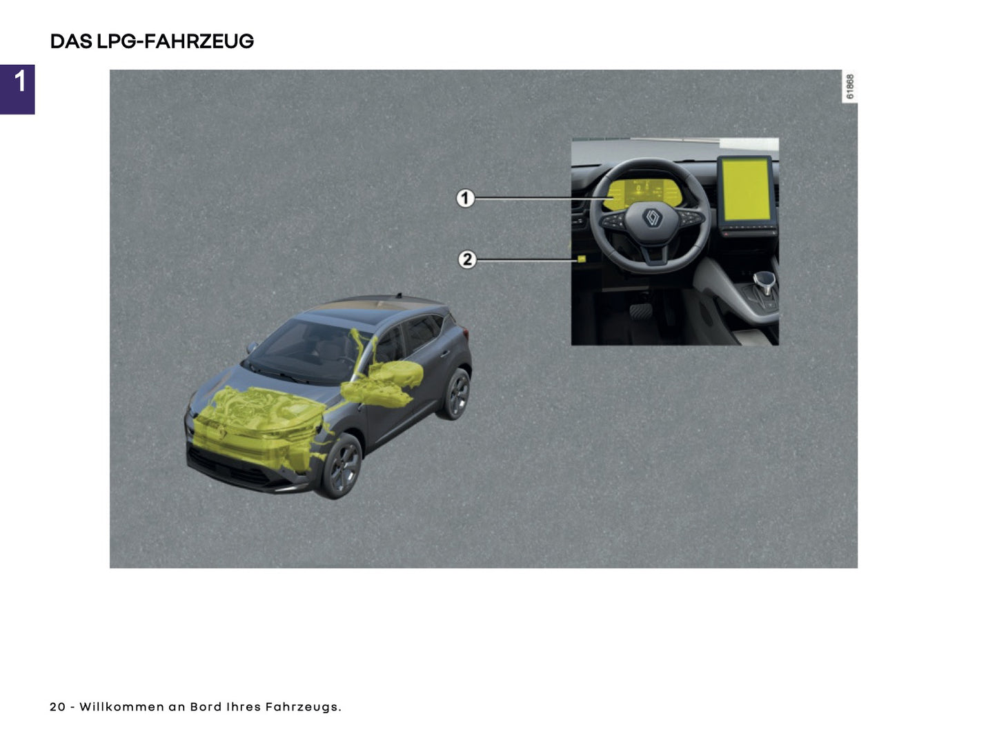 2025 Renault Captur Bedienungsanleitung | Deutsch