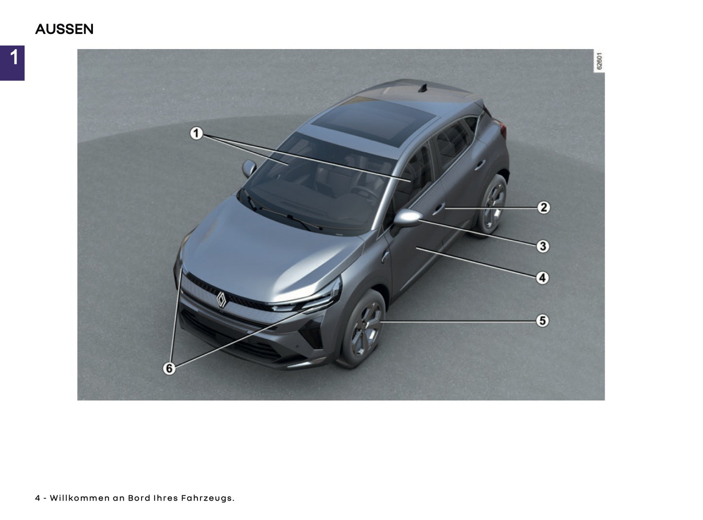 2025 Renault Captur Bedienungsanleitung | Deutsch