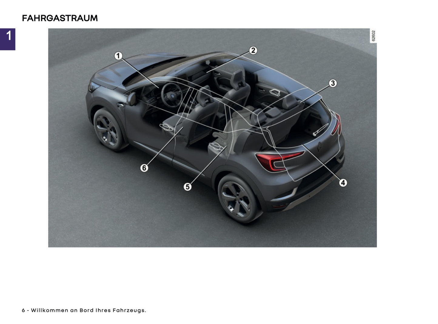 2025 Renault Captur Bedienungsanleitung | Deutsch