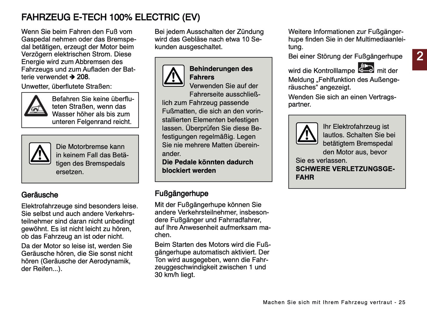 2024-2025 Renault Master Bedienungsanleitung | Deutsch