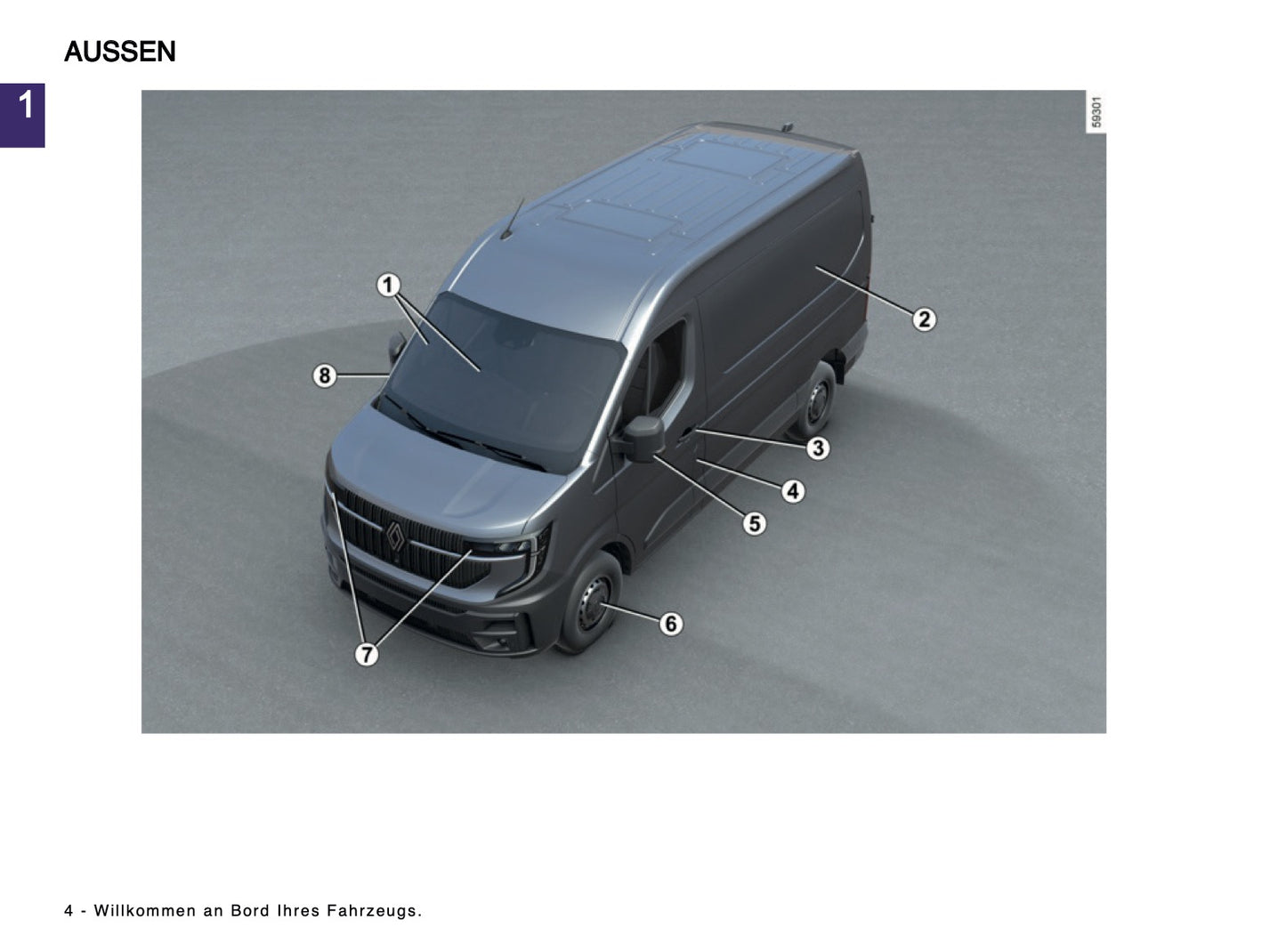 2024-2025 Renault Master Bedienungsanleitung | Deutsch