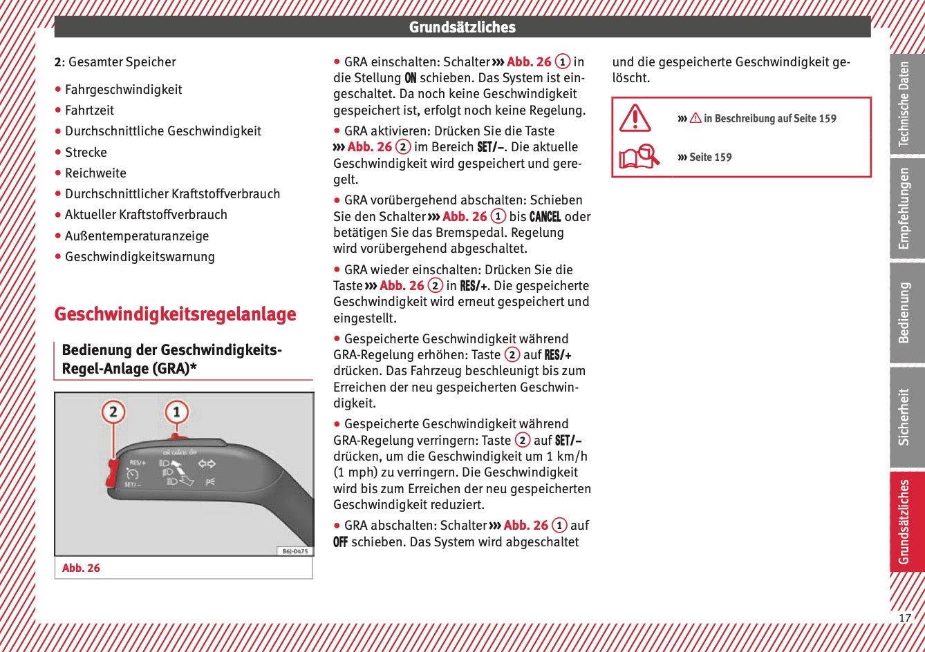 2015 Seat Ibiza Bedienungsanleitung | Deutsch