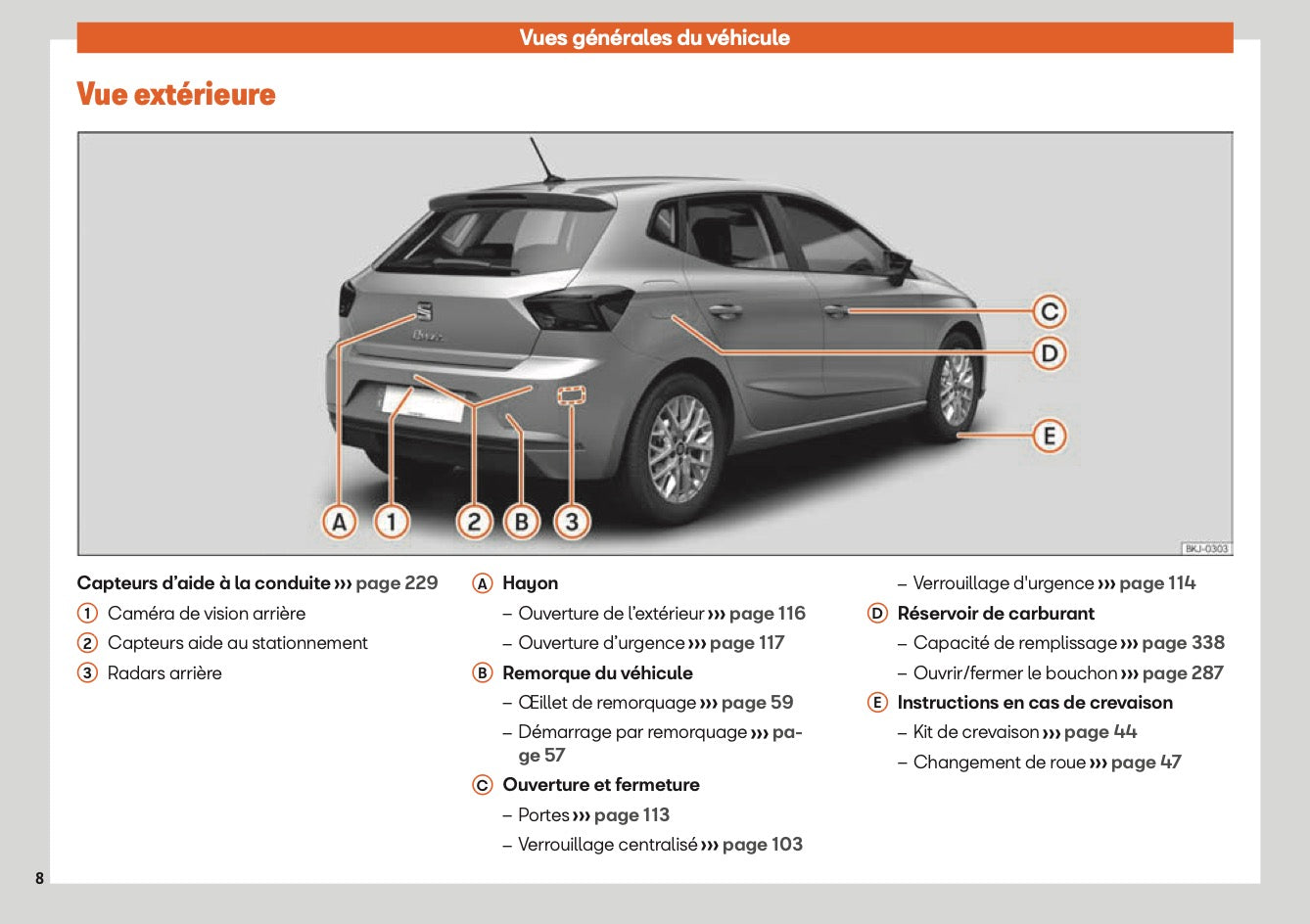 2022 Seat Ibiza Owner's Manual | French