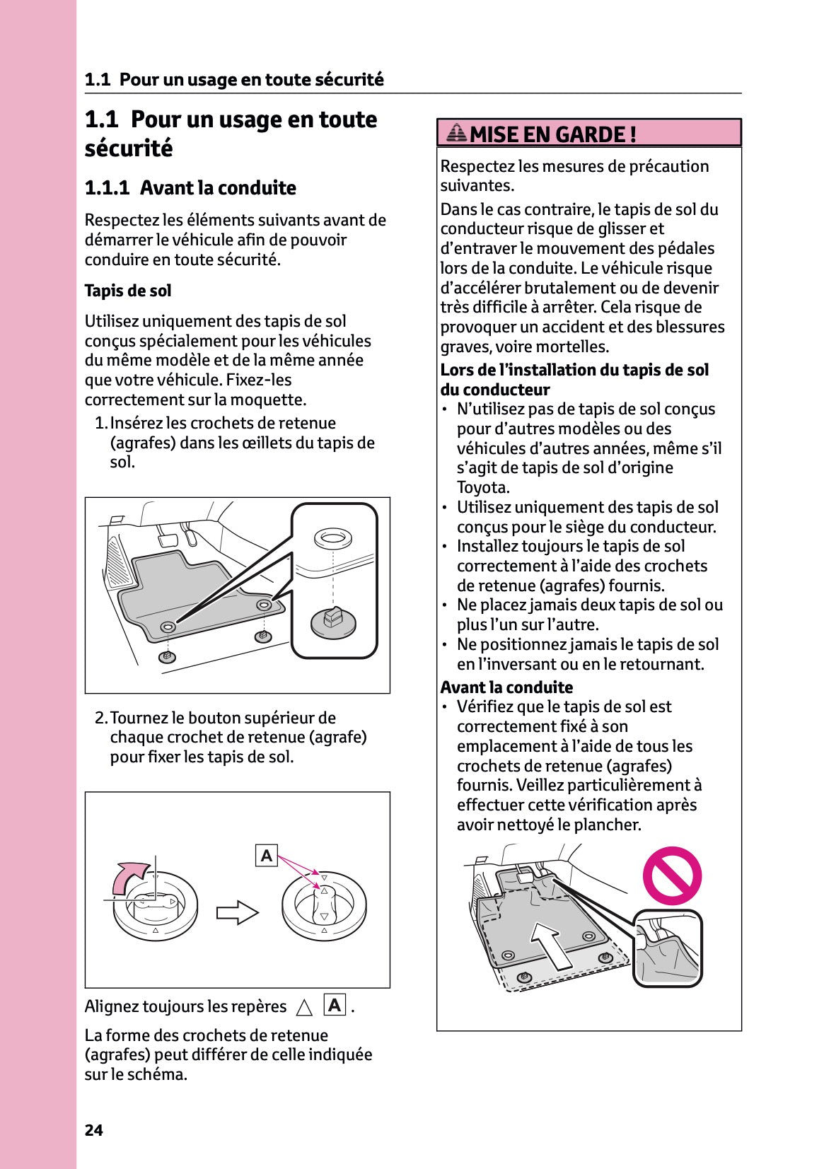 2025 Toyota Corolla Cross Hybrid Owner's Manual | French