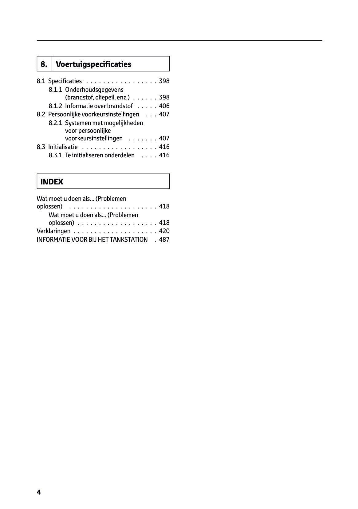 2024-2025 Toyota Highlander Hybrid Owner's Manual | Dutch