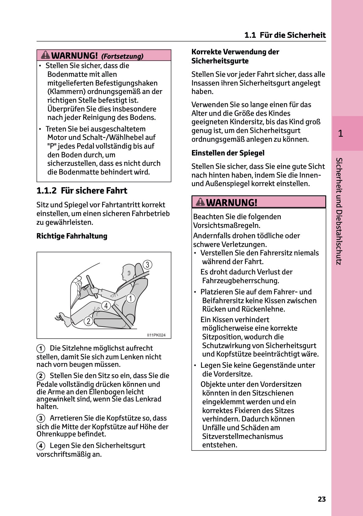 2024-2025 Toyota Hilux 48V Bedienungsanleitung | Deutsch