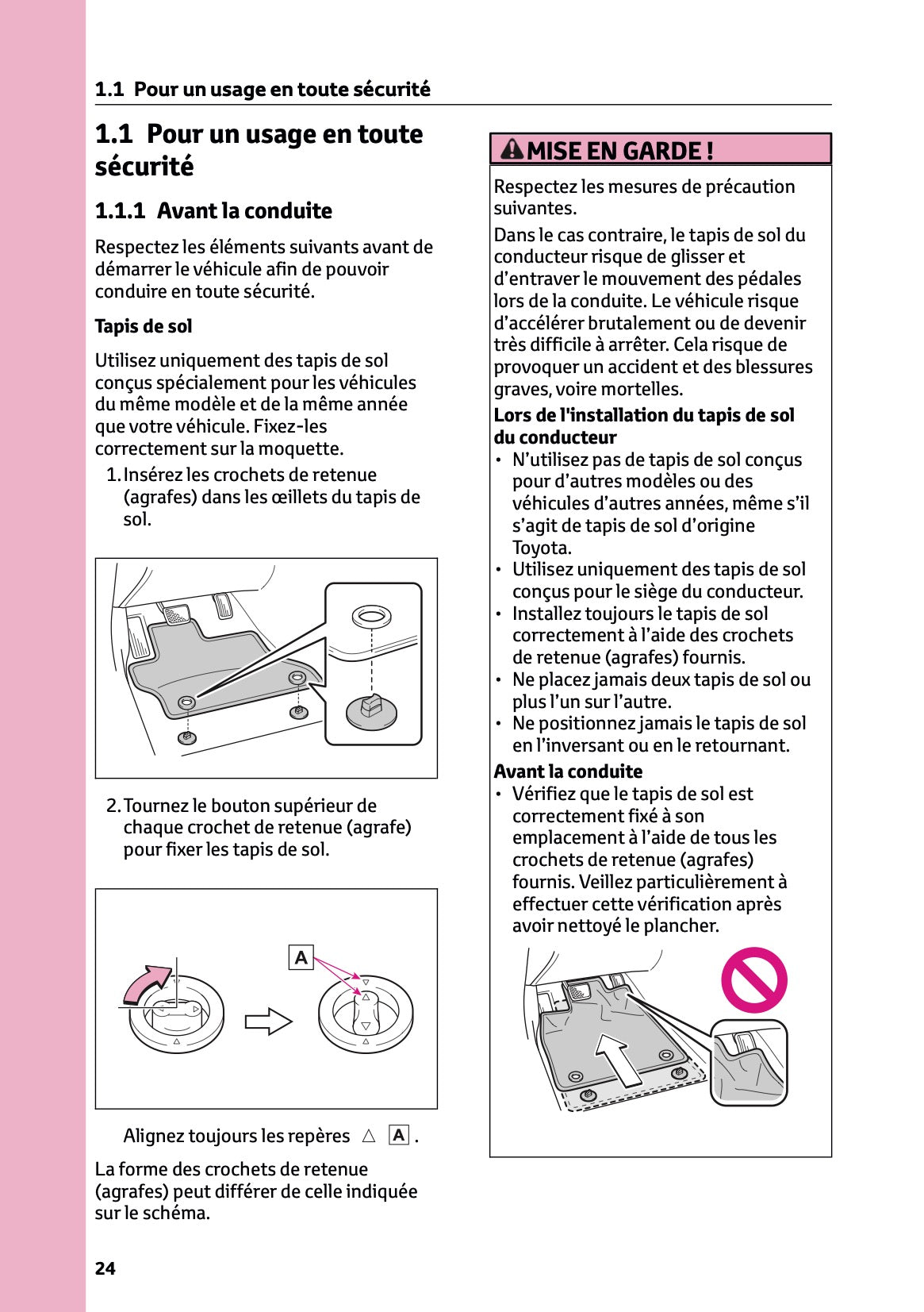 2025 Toyota Yaris Cross Hybrid Owner's Manual | French