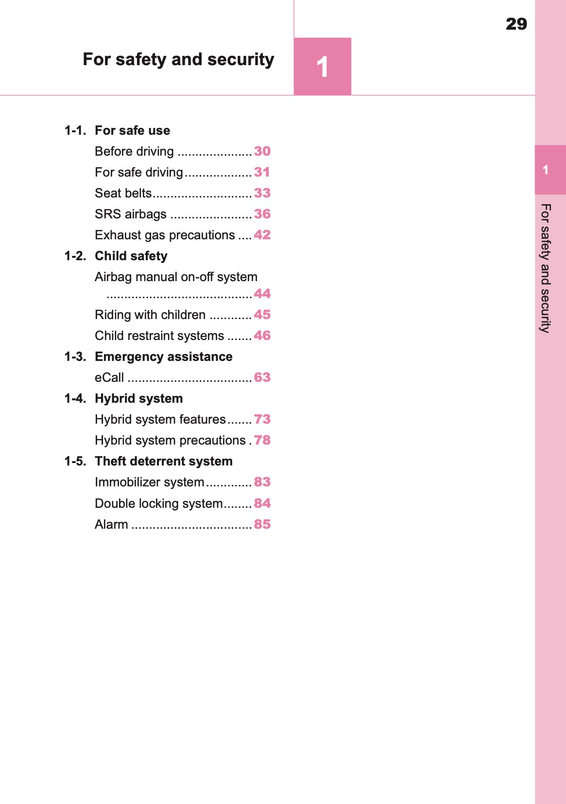 2025 Toyota Yaris Hybrid Owner's Manual | English
