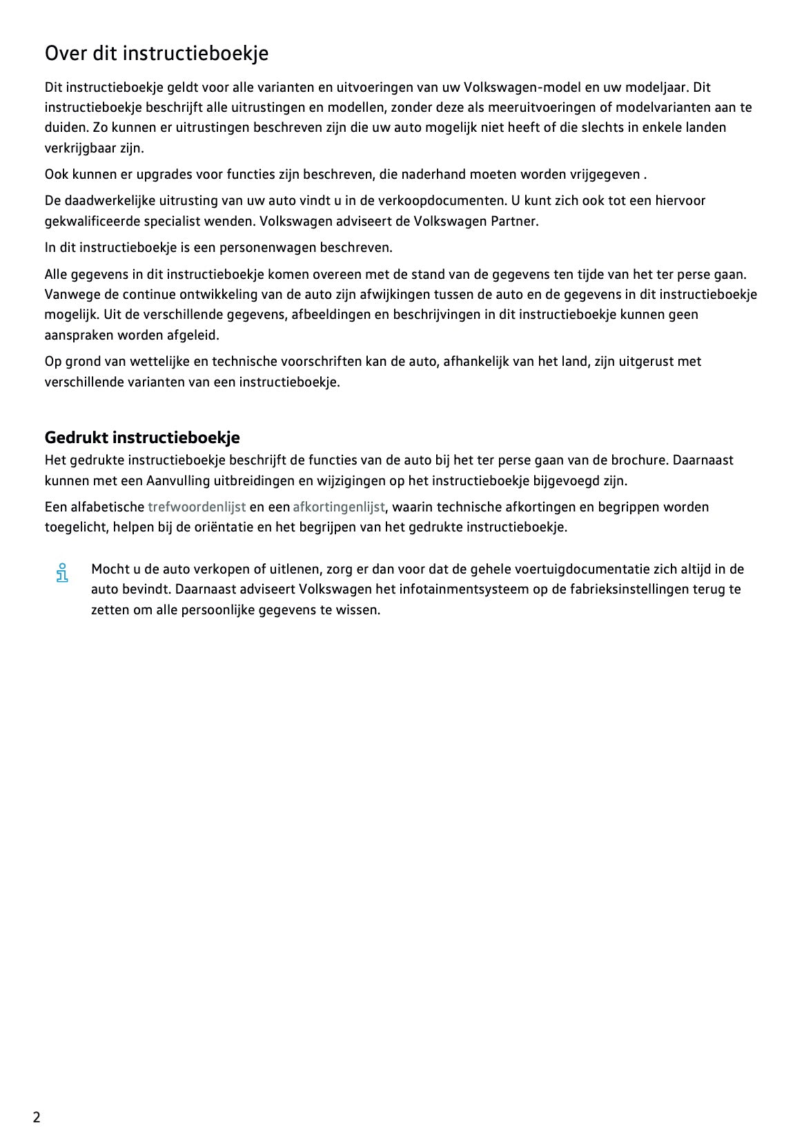 2023-2024 Volkswagen Taigo Owner's Manual | Dutch