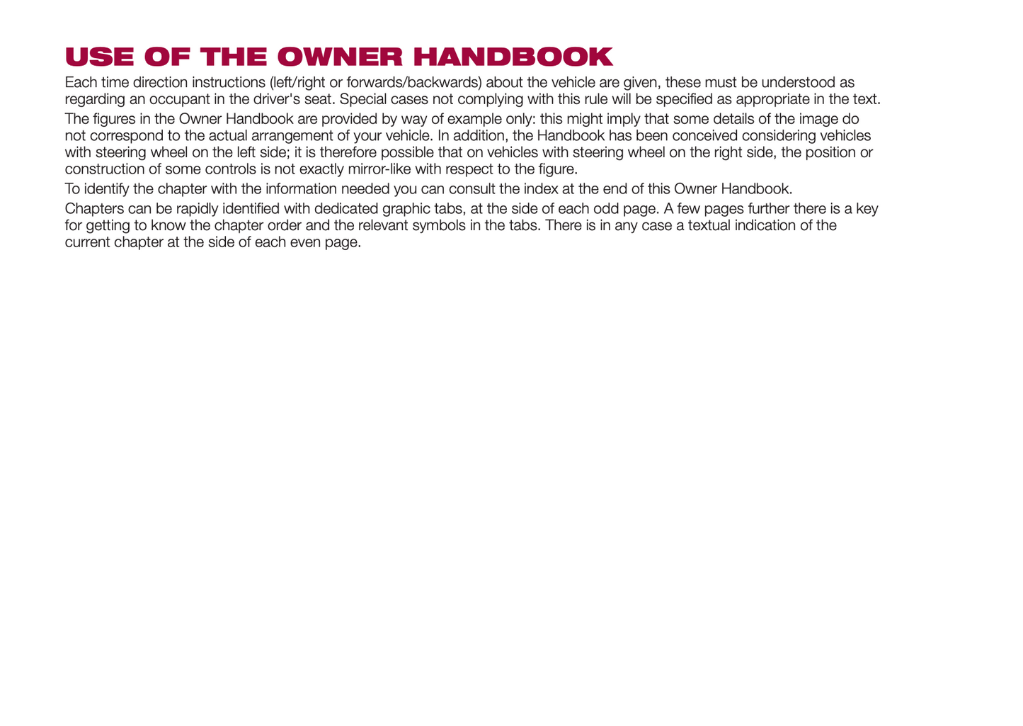 2016-2017 Fiat Tipo 5 Doors/Tipo Station Wagon Owner's Manual | English