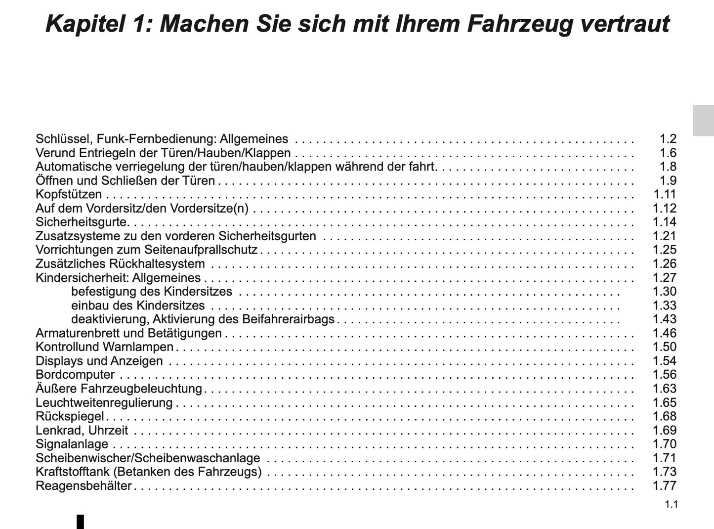 2016-2020 Dacia Sandero Owner's Manual | German