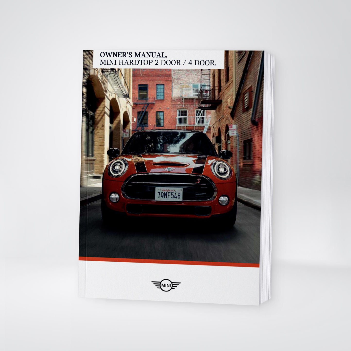 2018 Mini Mini Hardtop 2 Door/Mini Hardtop 4 Door Owner's Manual | English