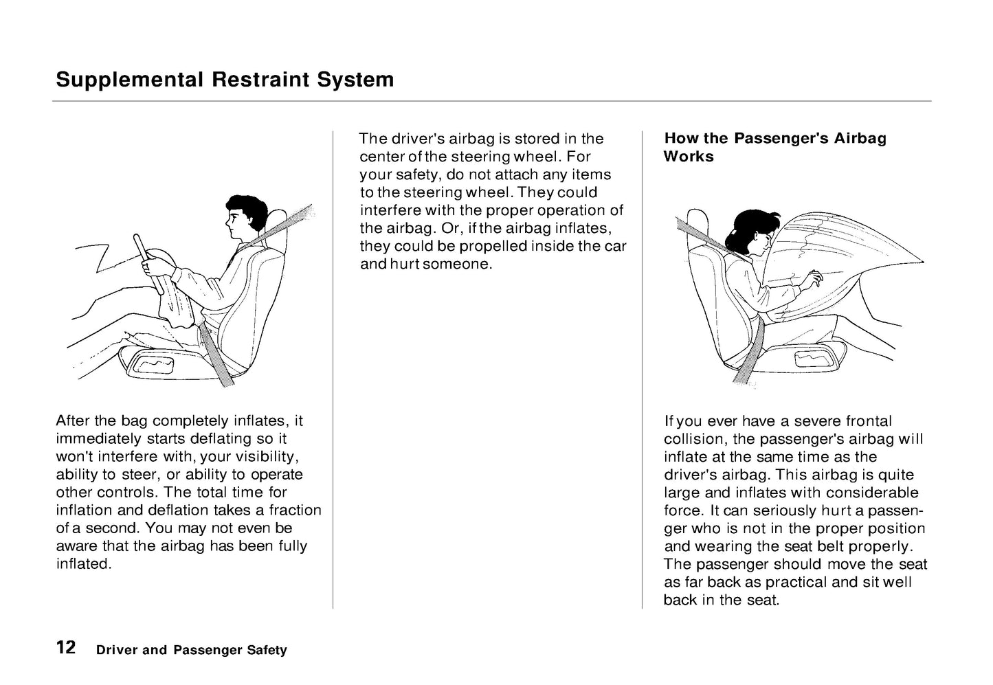 1995 Acura NSX Owner's Manual | English