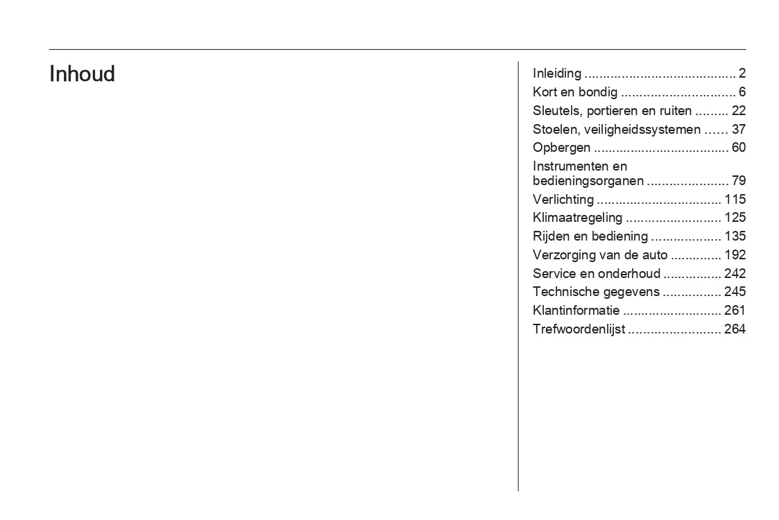 2015 Opel Corsa Bedienungsanleitung | Niederländisch