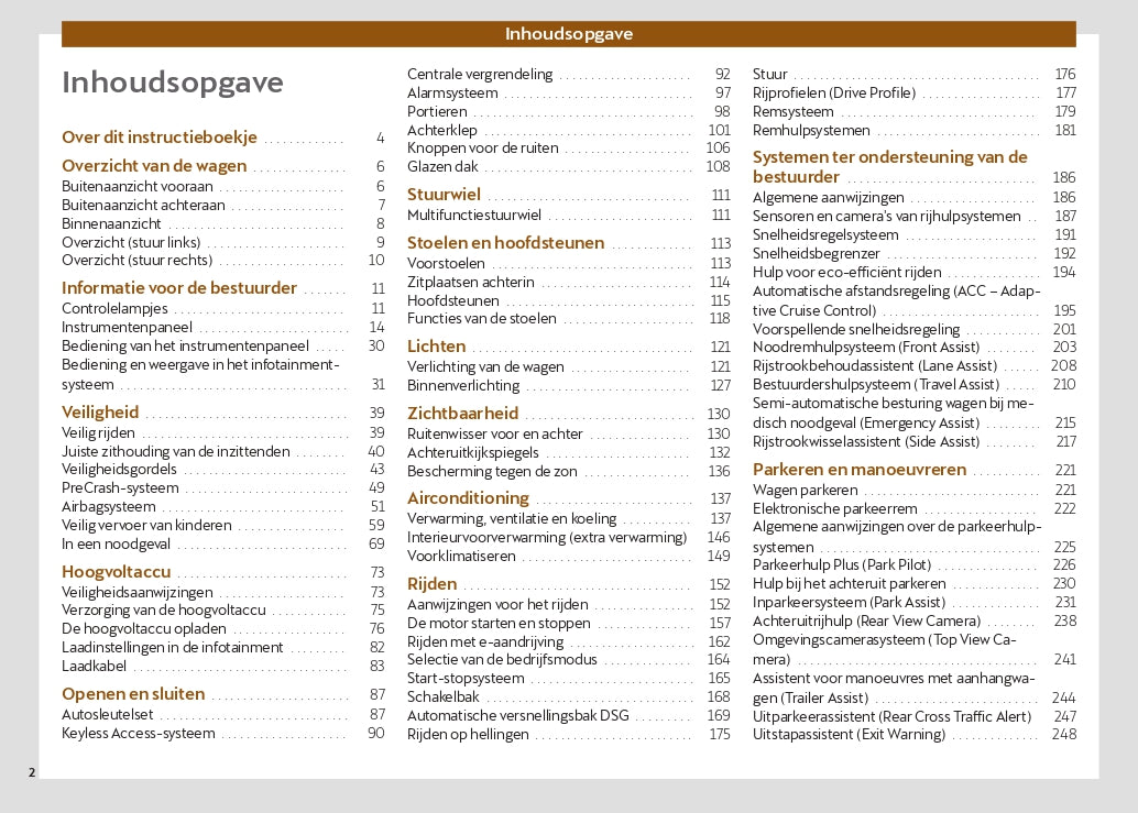 2024 Cupra Formentor Owner's Manual | Dutch
