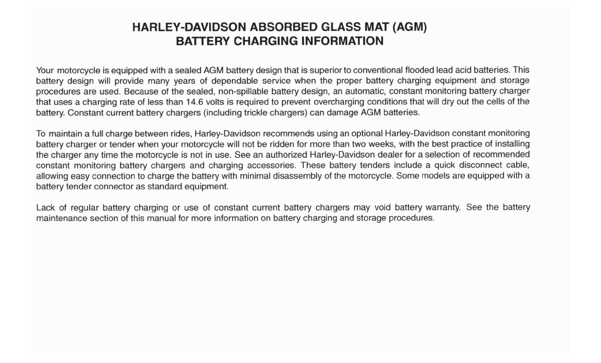 2016 Harley-Davidson FXSE Owner's Manual | English