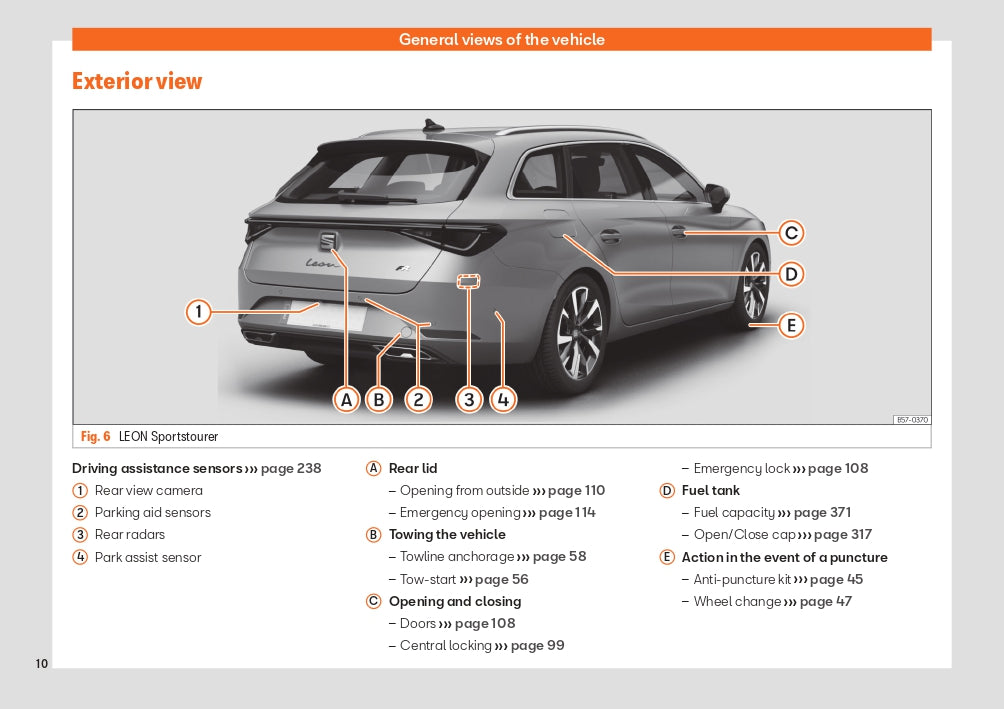 2022 Seat Leon Bedienungsanleitung | Englisch