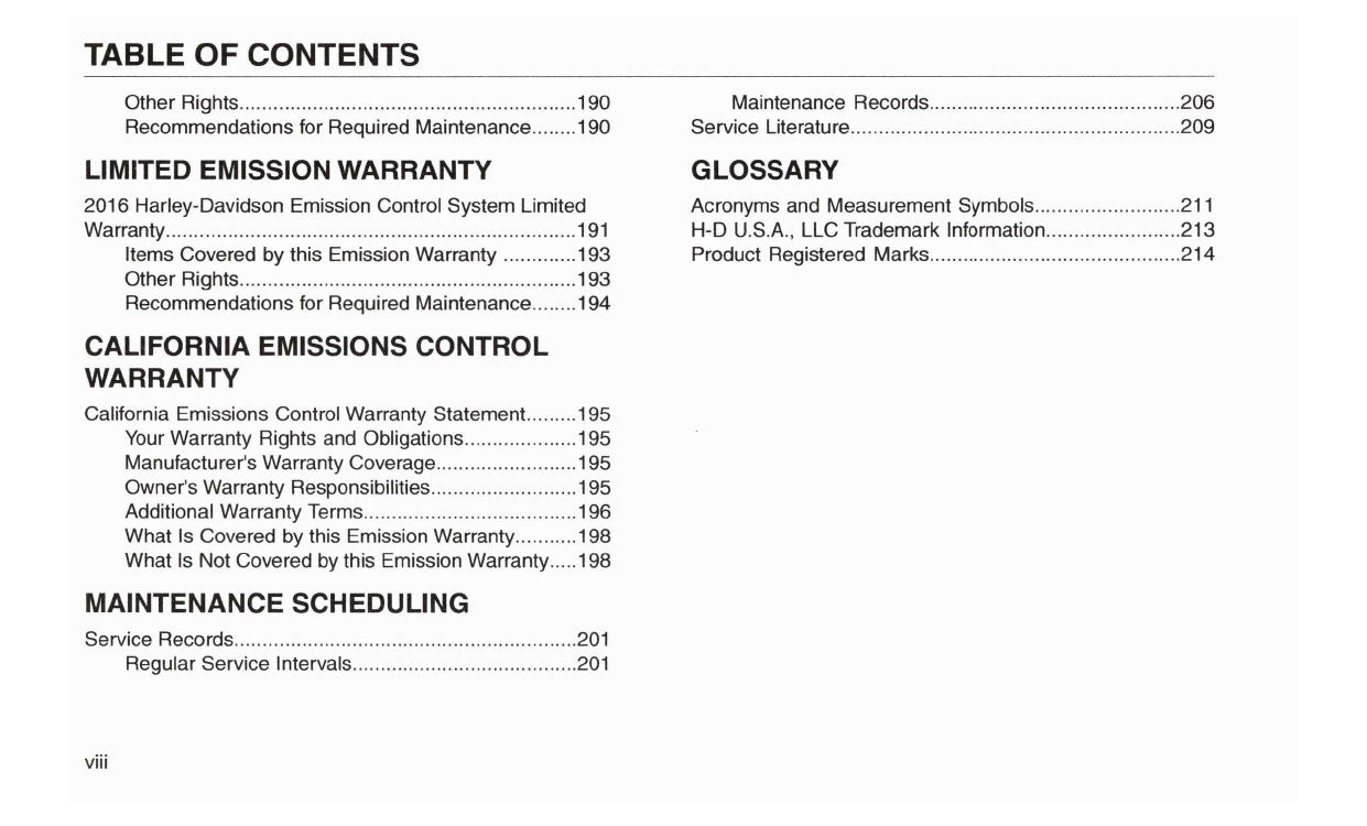 2016 Harley-Davidson FXSE Owner's Manual | English