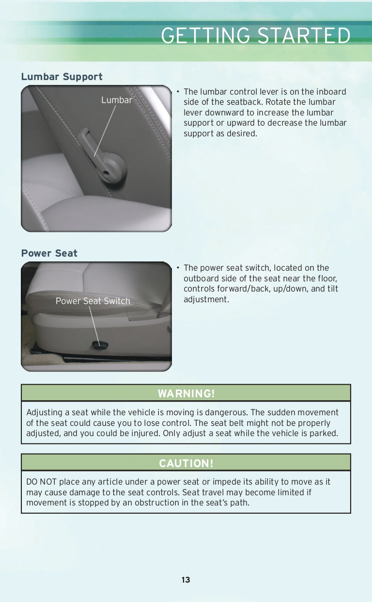 2010 Chrysler Sebring Convertible Owner's Manual | English
