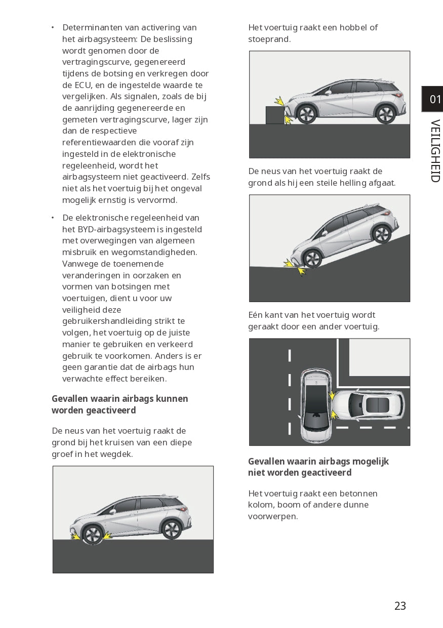 2023-2024 BYD Dolphin Bedienungsanleitung | Niederländisch