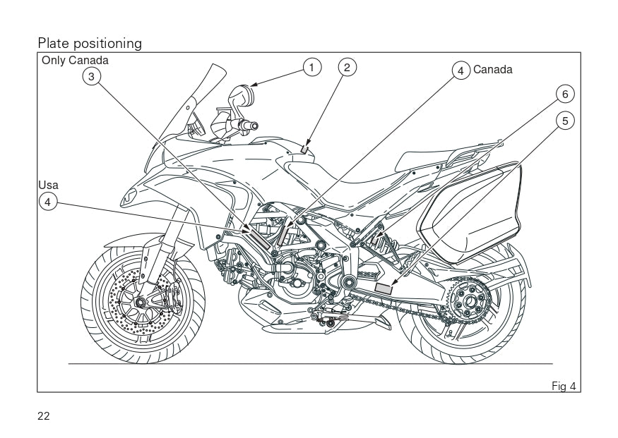 2014 Ducati Multistrada 1200S Touring Bedienungsanleitung