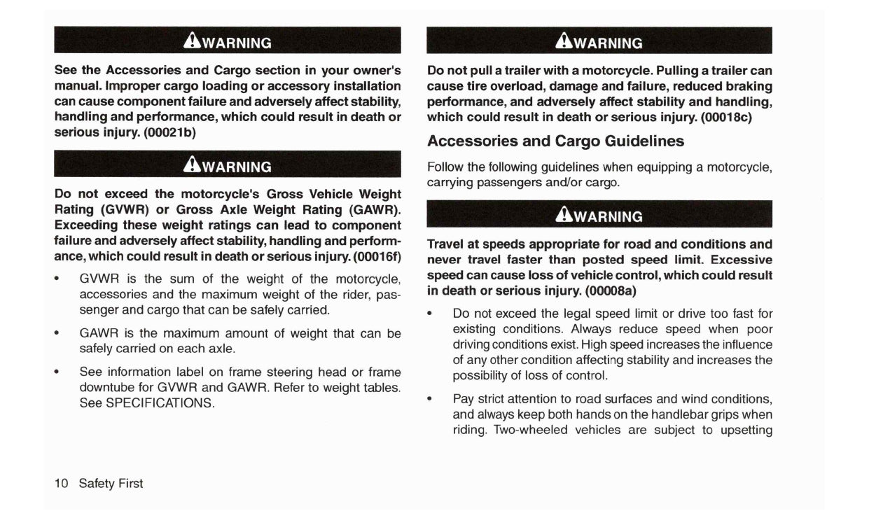 2016 Harley-Davidson FXSE Owner's Manual | English