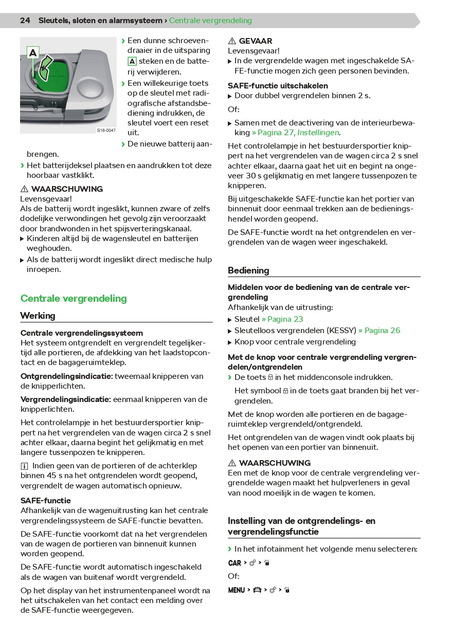 2021 Skoda Superb iV Bedienungsanleitung | Niederländisch