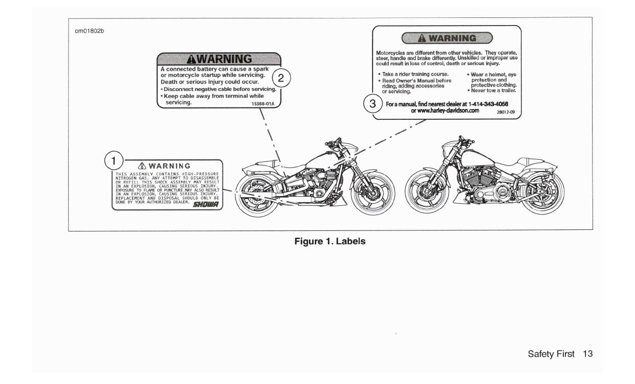 2016 Harley-Davidson FXSE Owner's Manual | English