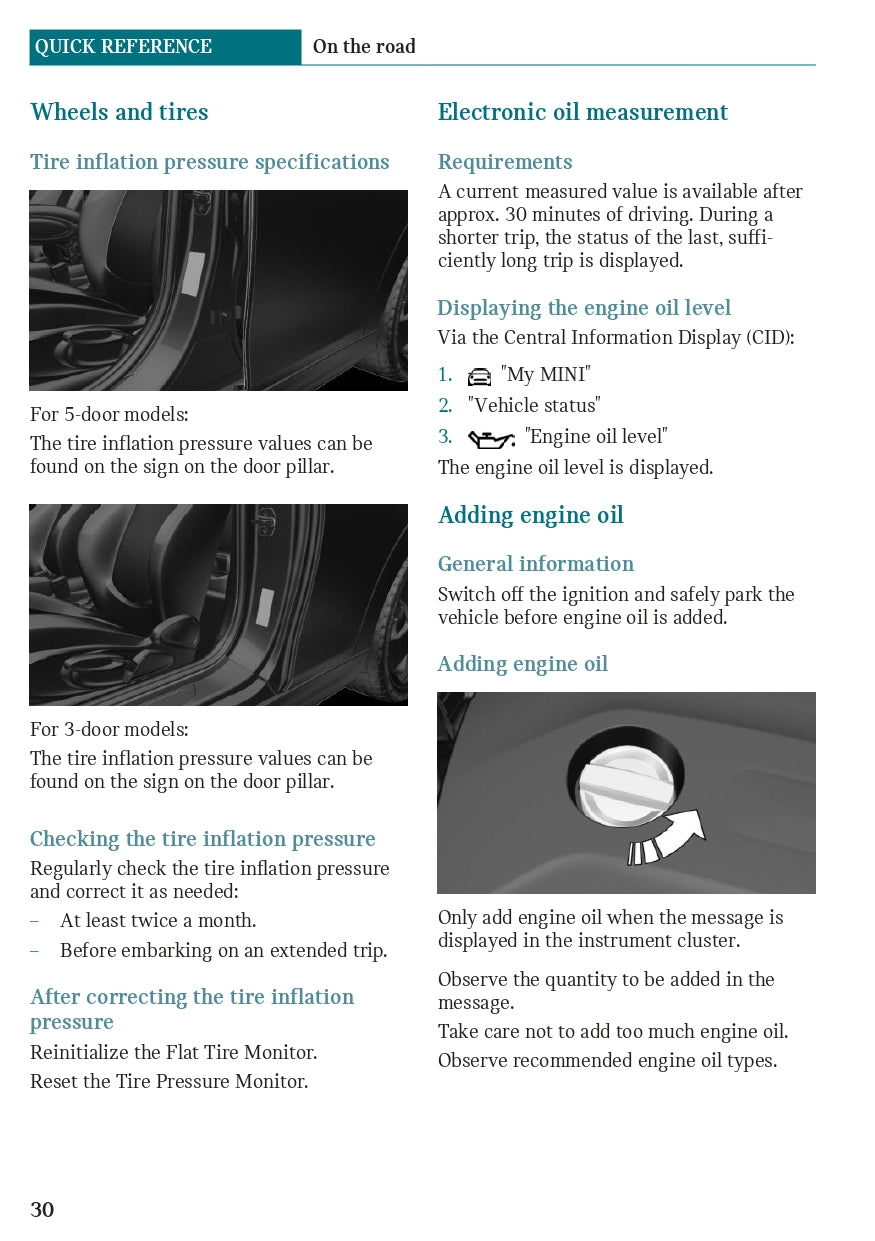 2018 Mini Mini Hardtop 2 Door/Mini Hardtop 4 Door Owner's Manual | English