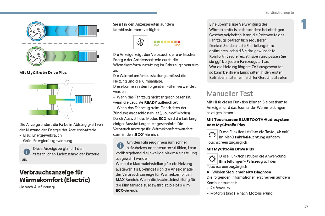 2024 Citroën C4/C4 X/ë-C4/ë-C4 X Owner's Manual | German