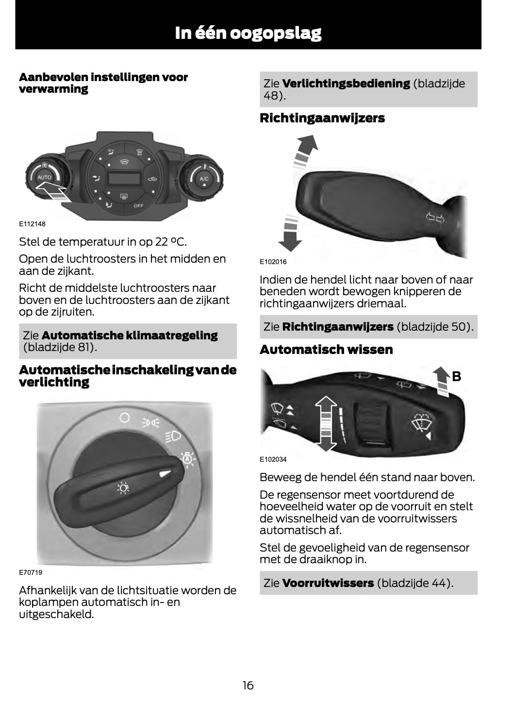 2011-2012 Ford Fiesta Owner's Manual | Dutch
