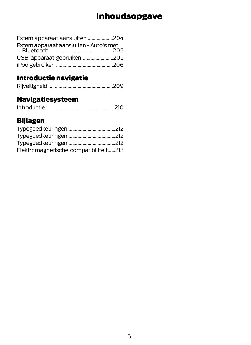 2011-2012 Ford Fiesta Owner's Manual | Dutch