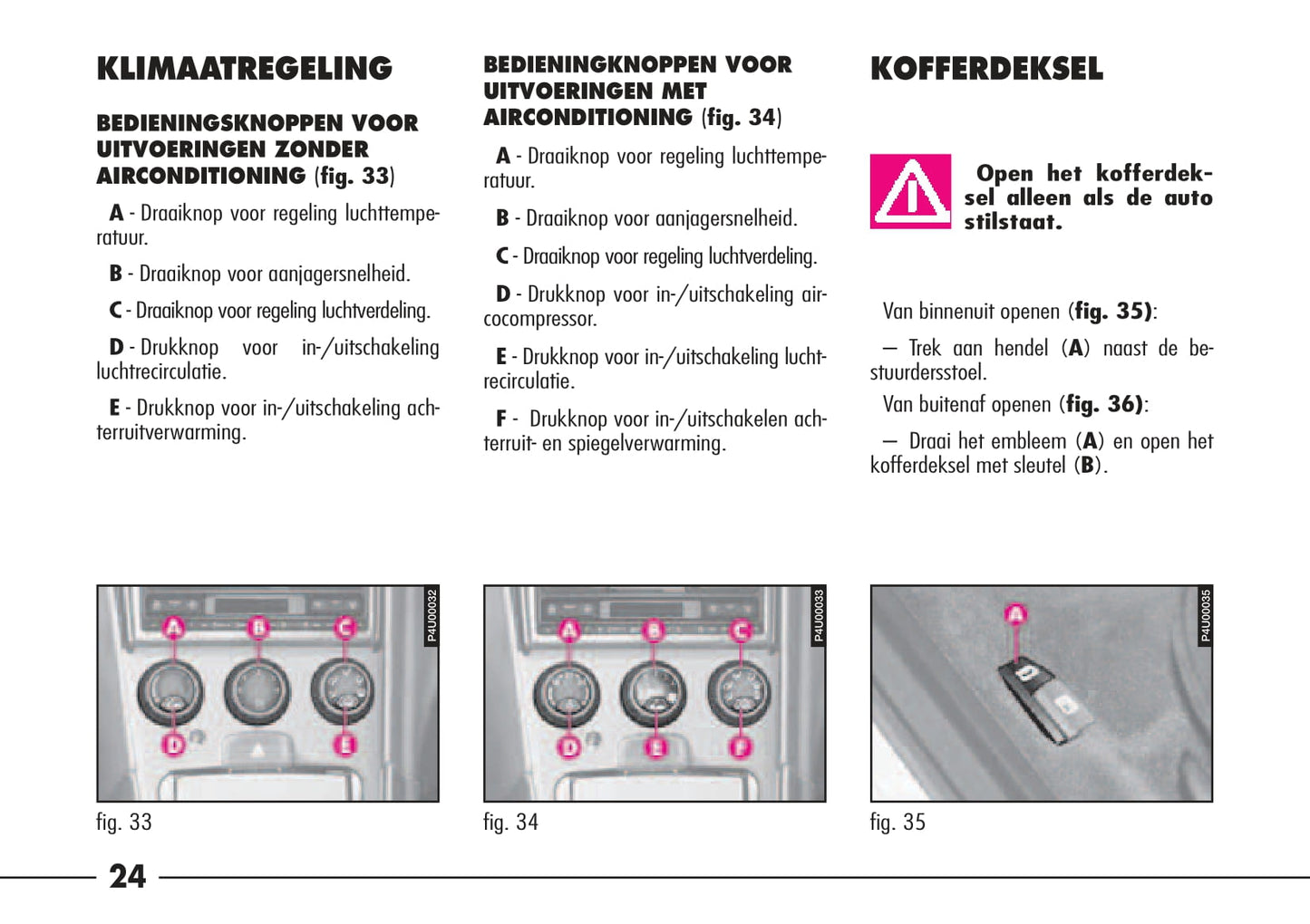 1997-2003 Alfa Romeo 156 Bedienungsanleitung | Niederländisch