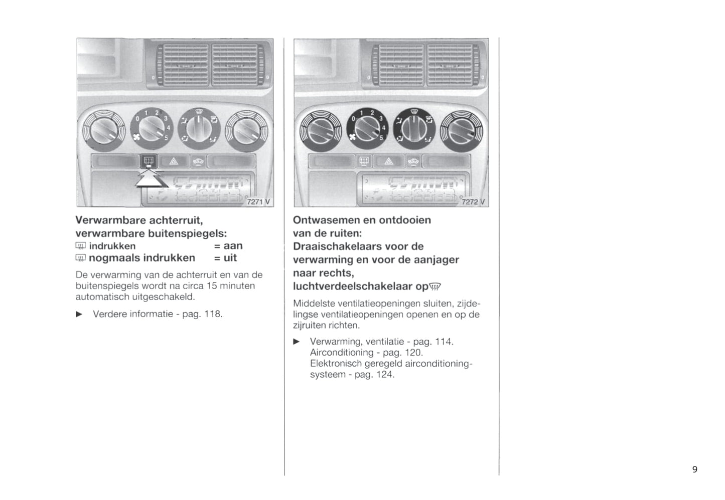 1994-1999 Opel Omega Owner's Manual | Dutch