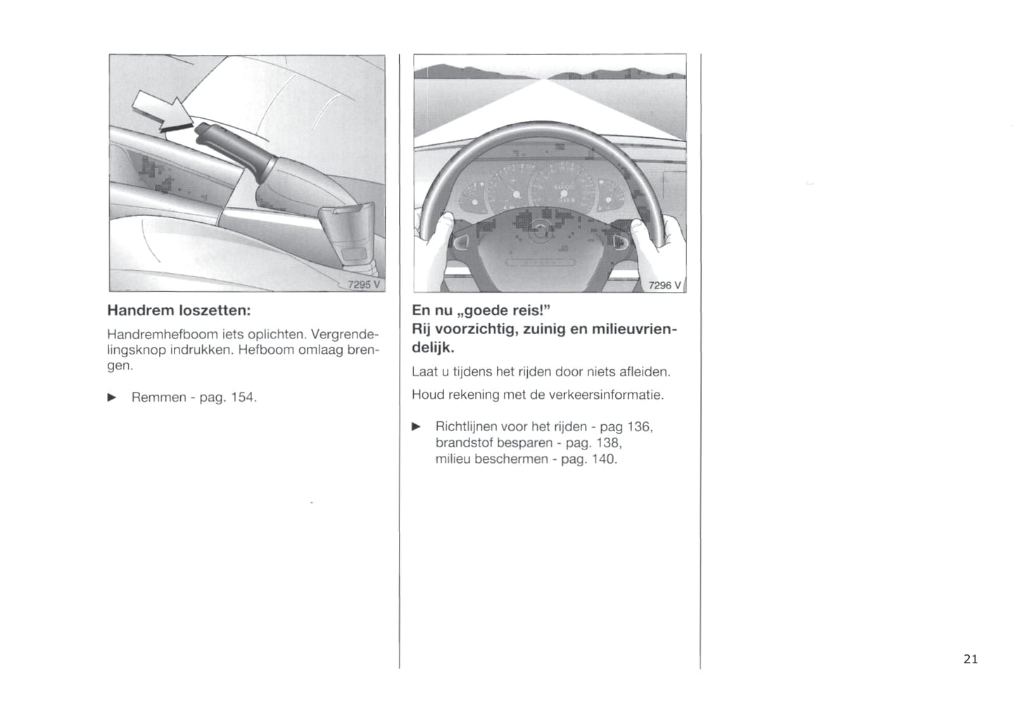 1994-1999 Opel Omega Owner's Manual | Dutch