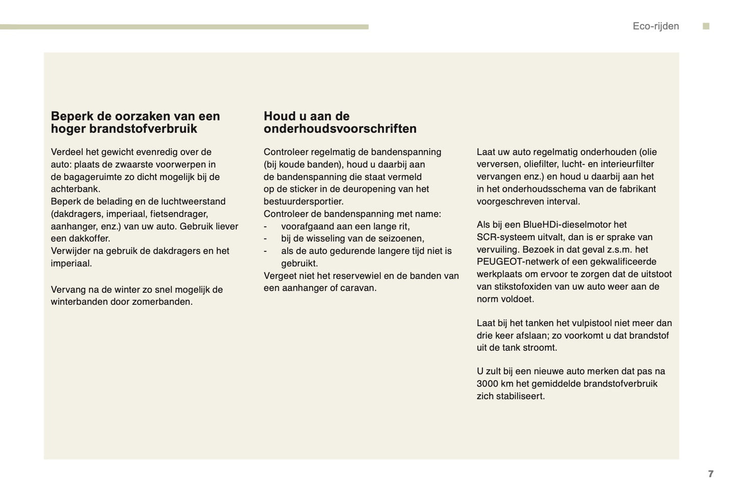 2017-2019 Peugeot 3008 Owner's Manual | Dutch