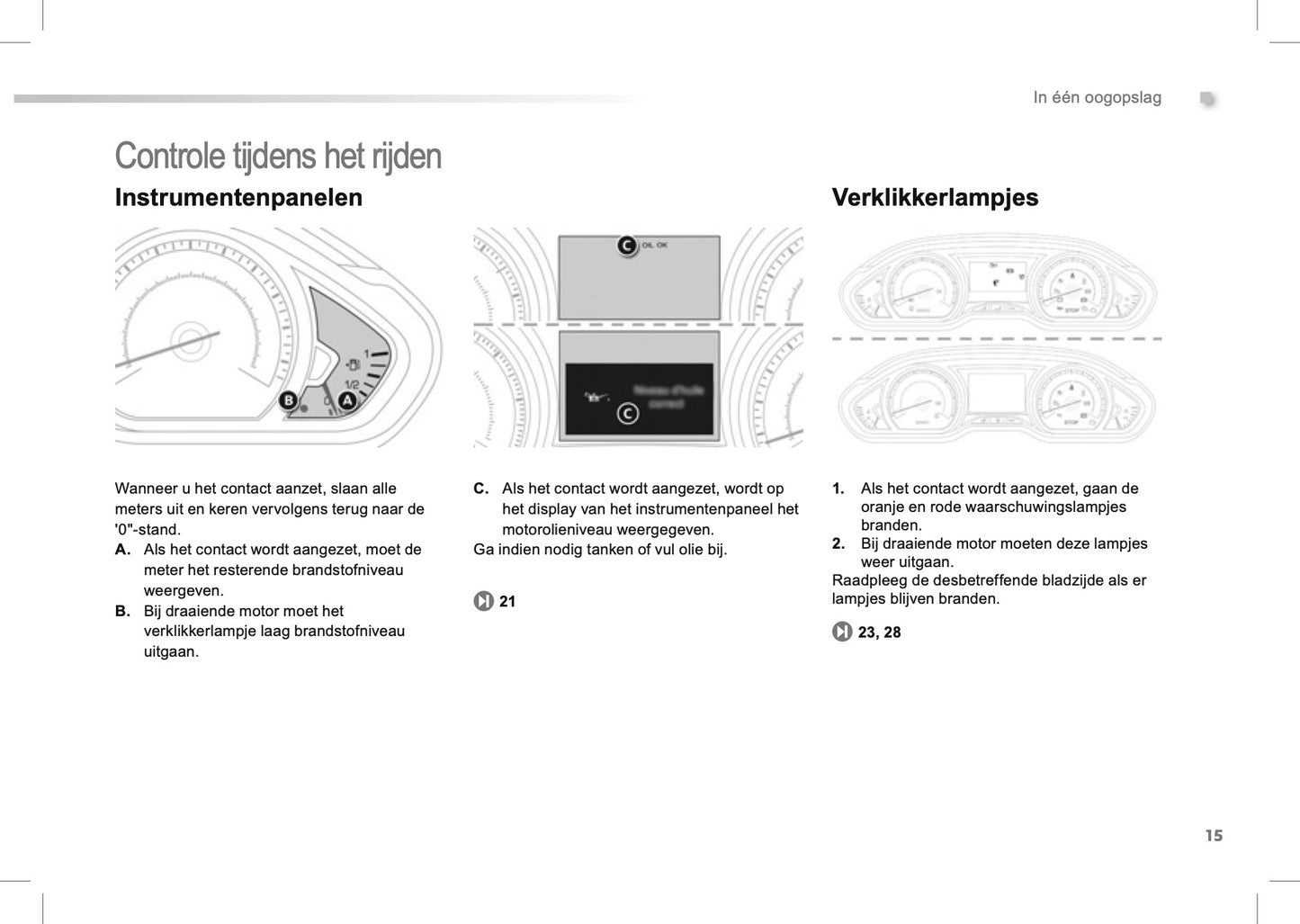 2012-2013 Peugeot 208 Owner's Manual | Dutch