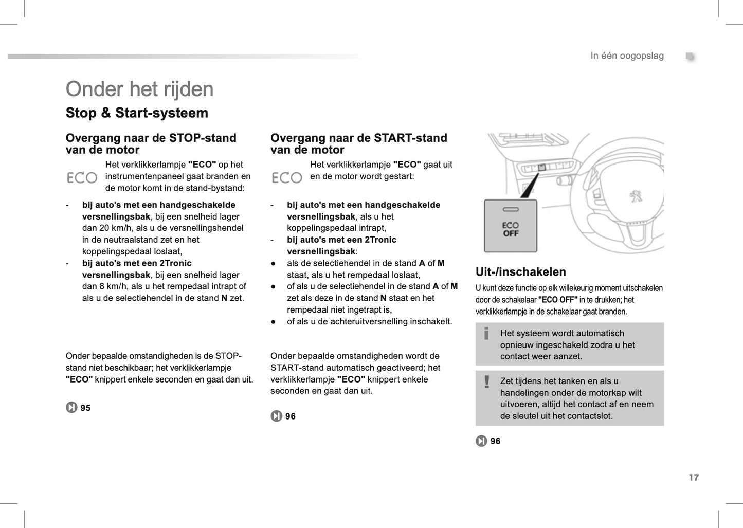 2012-2013 Peugeot 208 Owner's Manual | Dutch