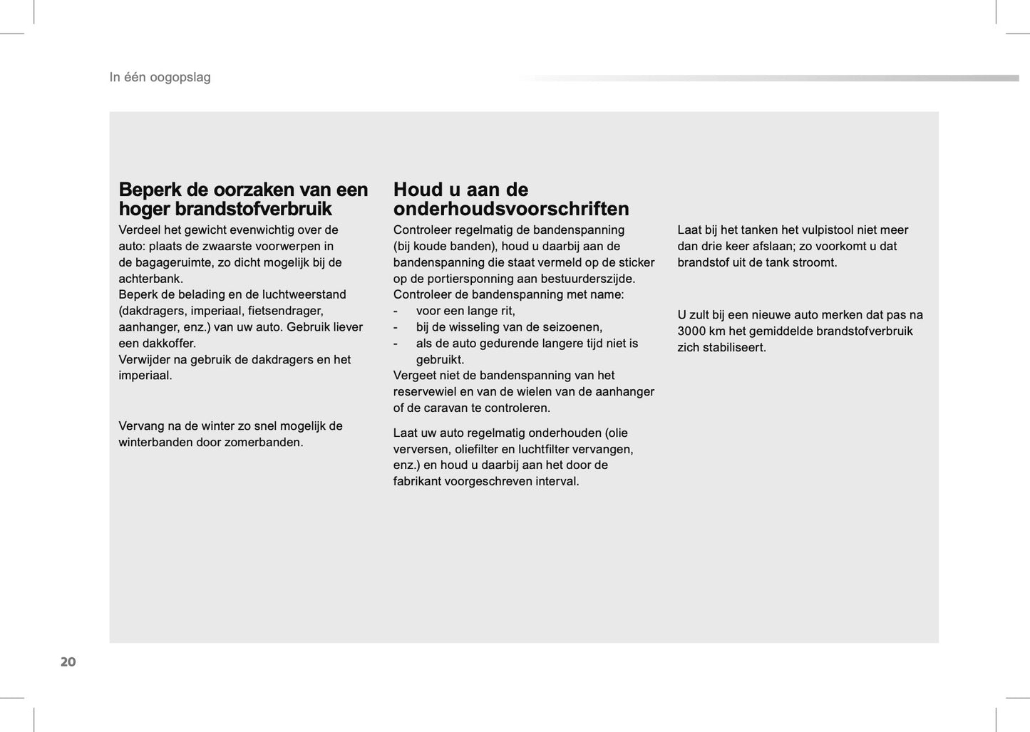 2012-2013 Peugeot 208 Owner's Manual | Dutch